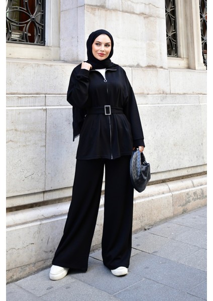 Kadın Alt Üst Takım | • 0ysho Kumaş | Günlük–ofis–kombin | %100 Pamuk Pantolon Bluz fırsatları