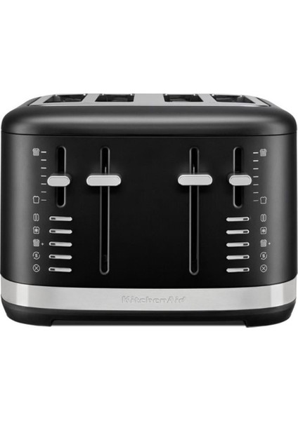 Manuel Kontrollü 4 Dilim Ekmek Kızartma Makinesi Black 5KMT4109