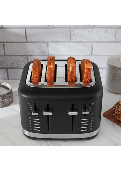 Manuel Kontrollü 4 Dilim Ekmek Kızartma Makinesi Black 5KMT4109 indirimleri
