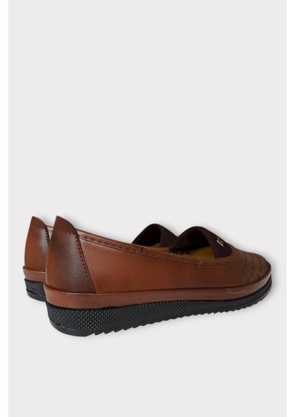 Kadın Ortopedik Comfort Günlük Anne Casual Ayakkabı Taba indirimleri