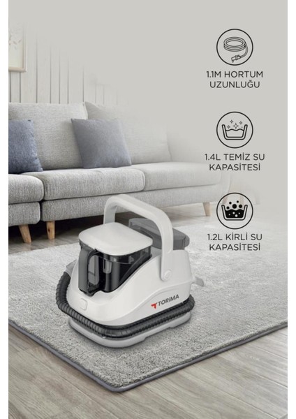 Beyaz Koltuk ve Halı Yıkama Makinesi Leke Çıkartıcı fiyatları