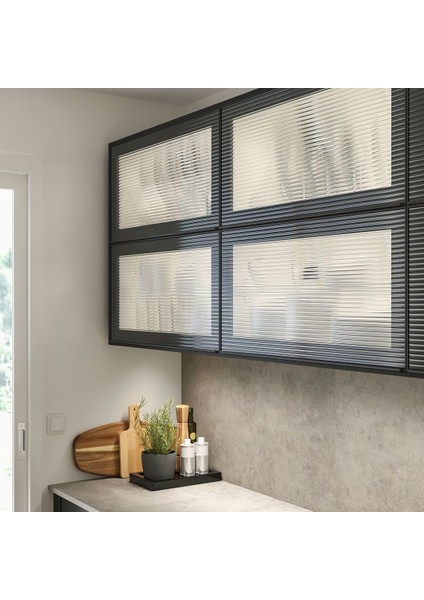 Cam Kapak, Antrasit-Kabartmalı Cam, 40X80 cm fiyatları