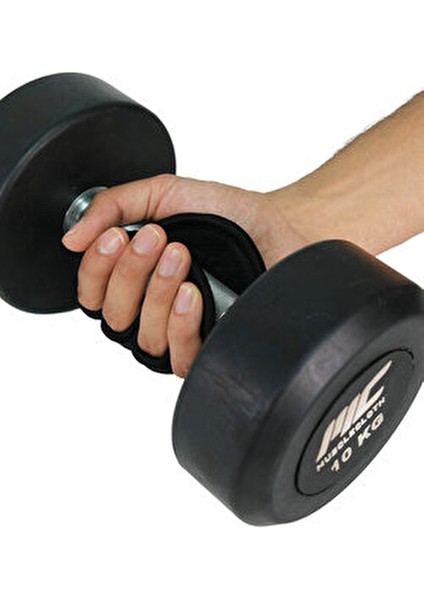 Grip Pads Fitness Eldiveni Siyah 2'li Paket