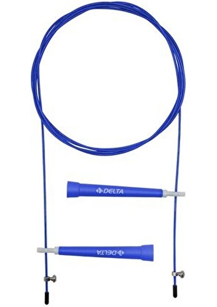 Crossfit Speed Jump Rope Çelik Telli Hızlı Mavi Atlama İpi modelleri