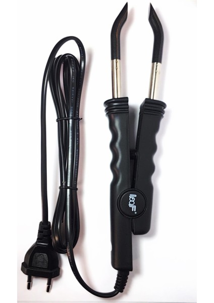 Ince Uçlu Kaynak Maşası, Siyah, Dayanıklı ve Kullanışlı Tasarım