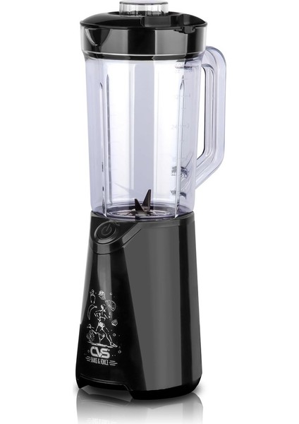 Kişisel Blender Seti, Siyah, Shake And Force, Pratik ve Şık Tasarım, Kolay Kullanım