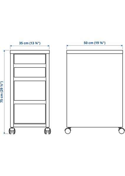 Keson, Ağartılmış Meşe Görünümlü, 35X75 cm modelleri