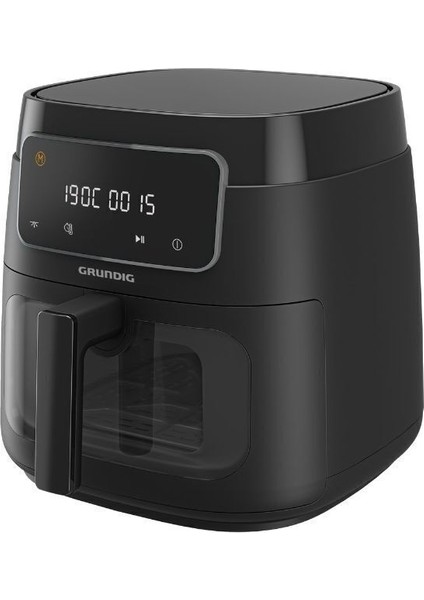 7,6 Litre Xxl Camlı Airfryer, Siyah, Sağlıklı ve Pratik Pişirme Cihazı fırsatları