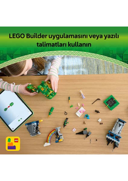 ® Wicked Emerald City ve Kiamo Ko Kalesi 75689 -9 Yaş Üzeri Çocuklar Için Figür Içeren Yaratıcı Oyuncak Yapım Seti (860 Parça)