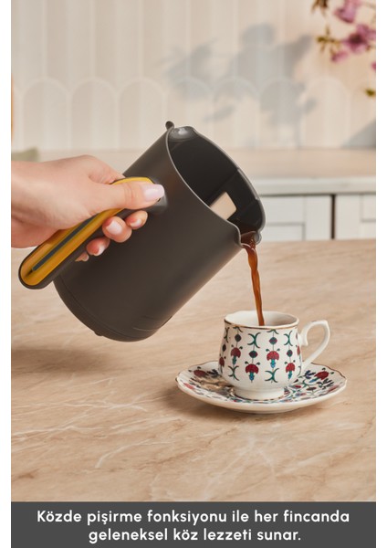 Hatır Neo Türk Kahve Makinesi, 5 Fincan Kapasiteli, Şık ve Kullanışlı Tasarım fırsatları