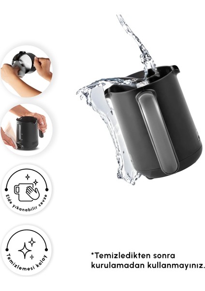 Hatır Neo Türk Kahve Makinesi, 5 Fincan Kapasiteli, Şık ve Kullanışlı Tasarım