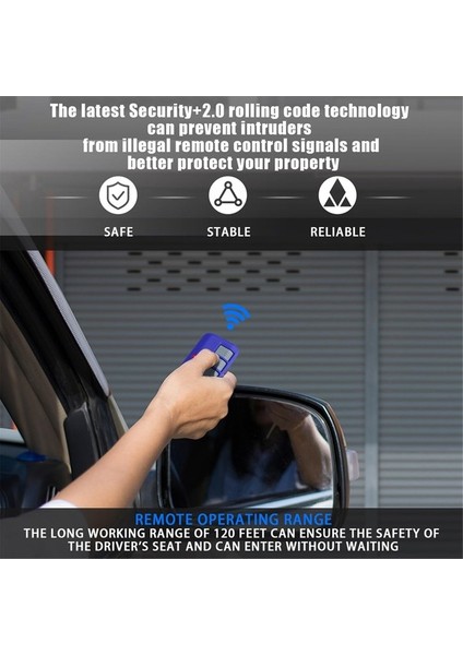 Bearrt 3 Adet Evrensel Garaj Kapısı Açacağı Uzaktan 893LM 3 Düğme Garaj Kapısı Açacağı Uzaktan Anaht (Yurt Dışından) indirimleri