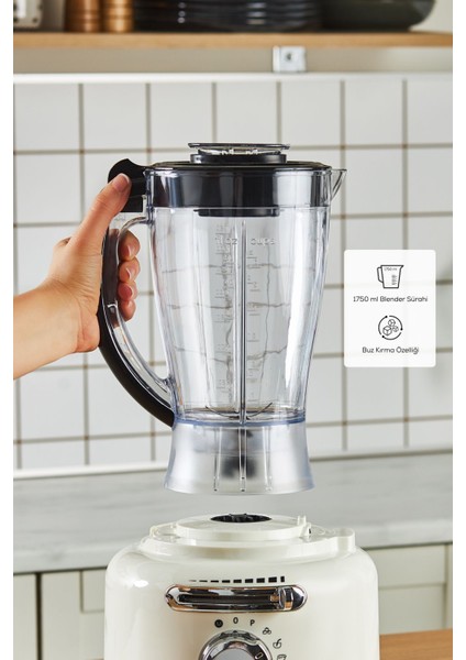 Bej Retro Çok Fonksiyonlu Mutfak Robotu, Pratik ve Şık Tasarım fırsatları