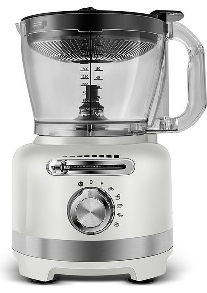 Bej Retro Çok Fonksiyonlu Mutfak Robotu, Pratik ve Şık Tasarım indirimleri