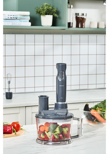 5 Fonksiyonlu Mutfak Robotu Antrasit 1700 W, Gelişmiş ve Çok Amaçlı Kullanım fırsatları