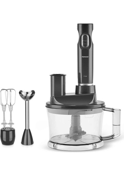 5 Fonksiyonlu Mutfak Robotu Antrasit 1700 W, Gelişmiş ve Çok Amaçlı Kullanım indirimleri