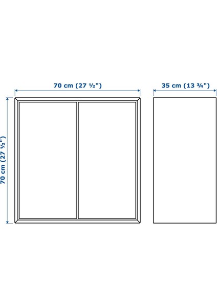 Duvar Dolabı Kombinasyonu, Beyaz-Ağartılmış Meşe Görünümlü, 175X35X70 Cm, 4 Kapaklı modelleri