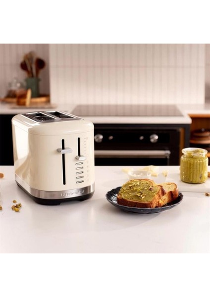 Manuel Kontrollü 2 Dilim Ekmek Kızartma Makinesi Almond Cream 5KMT2109 indirimleri