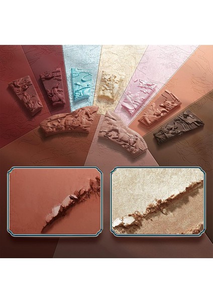 Floral Engraving Beauty Goddess Makyaj Paleti The Encounter 14.2gr modelleri