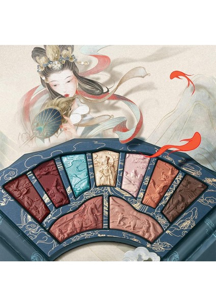 Floral Engraving Beauty Goddess Makyaj Paleti The Encounter 14.2gr fırsatları