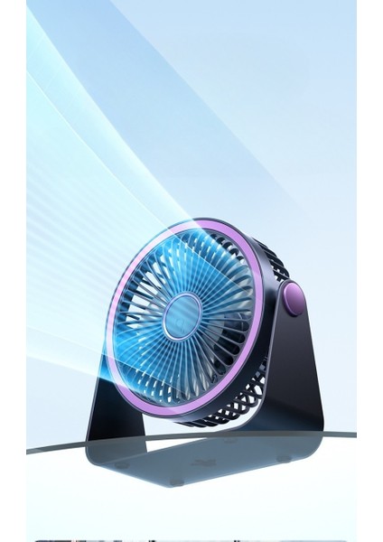 USB Aydınlatmalı Masaüstü Mini Fan (Yurt Dışından) fırsatları