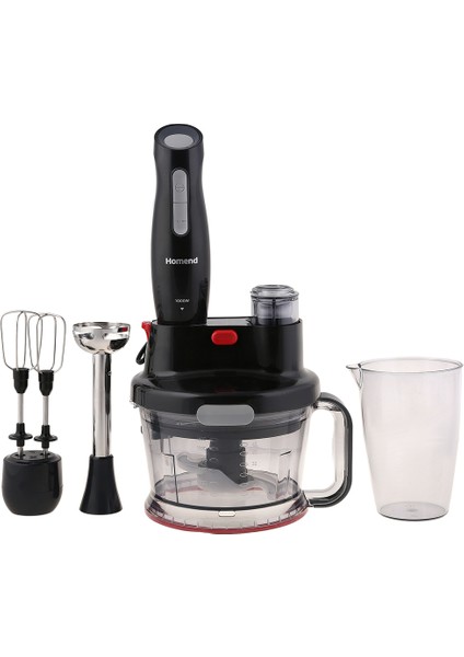 Pratik ve Şık 2840H Çok Fonksiyonlu Mutfak Robotu, Siyah Renk Seçeneğiyle. modelleri