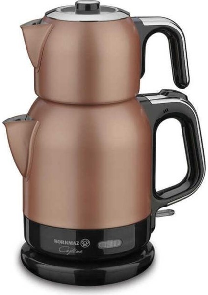 Pembe Elektrikli Çaydanlık Rose Gold A331-02, Şık ve Kullanışlı Tasarım