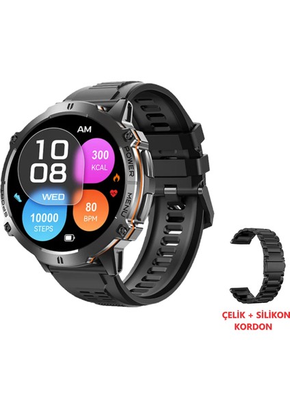 Harvox X2 Pro Tank Outdoor Akıllı Saat