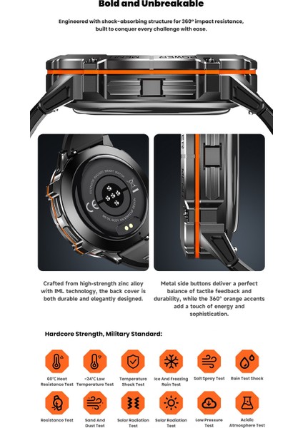Harvox X2 Pro Tank Outdoor Akıllı Saat