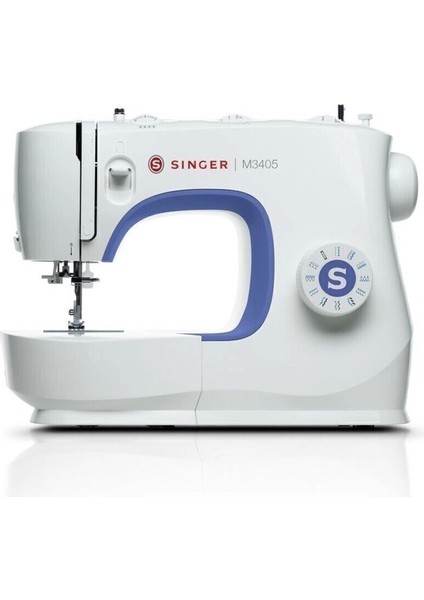 Beyaz Sınger M3405 Dikiş Makinesi ile Kolay ve Hızlı Dikiş Yapın