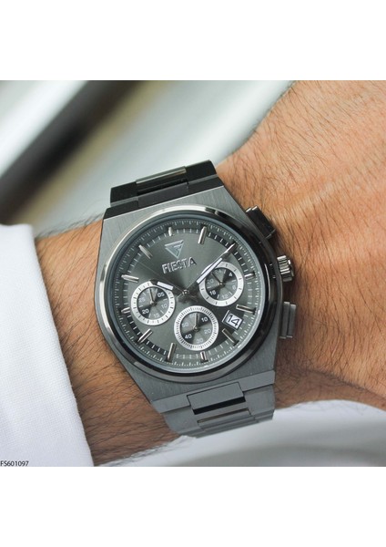 FS601097 Çelik Kordonlu Erkek Kol Saati