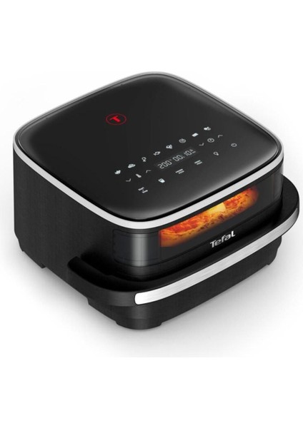 Geniş ve Kompakt Hava Fritözü, 2200W, 4l, Siyah Renk, Kolay Kullanım