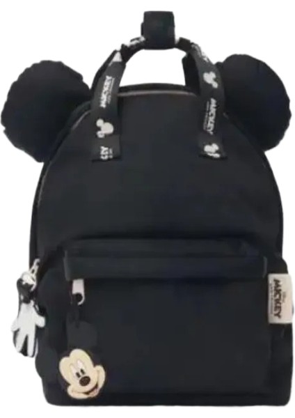 "disney Mickey Mouse Çizgi Film Moda Sırt Çantası Kadın Minnie Tuval Okul Çantası Moda Büyük Kapasiteli Sırt Çantası Kızlar Mochila " (Yurt Dışından)