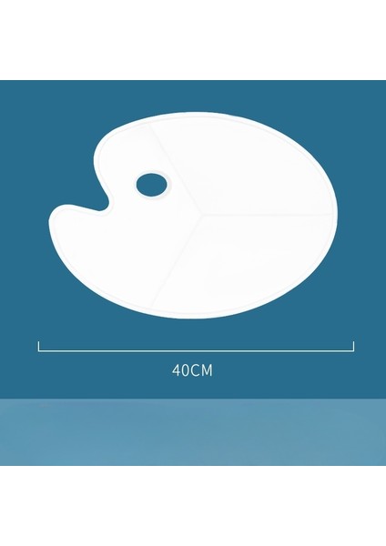 1 Adet Plastik Torx Şekil Paleti El Boyalı Suluboya Guaj Boya Boyama Sanat Paleti (Yurt Dışından)