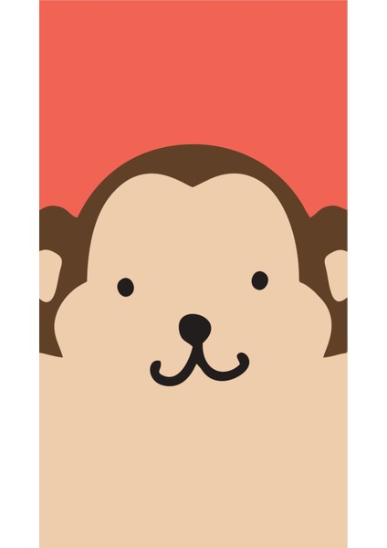 Çocuk Odası Kreş Tatlı Maymun Ev Duvar Salon Güzellik Salonu Ofis Dükkan Dekarasyon Kanvas Tablo fiyatları