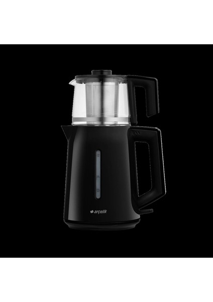 K 3281 C 1650 W Cam Demlikli Çay Makinesi, Kırmızı Renkli, Şık ve Kullanışlı Tasarım fırsatları