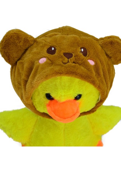 Ayı Şapkalı Peluş Ördek 40 cm 50151 fiyatları