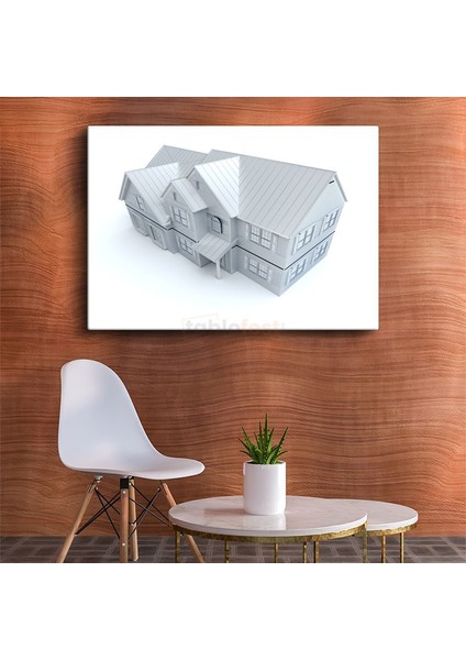 Mimar - Proje Arşivi ve Teknik Çizimler Kanvas Tablo