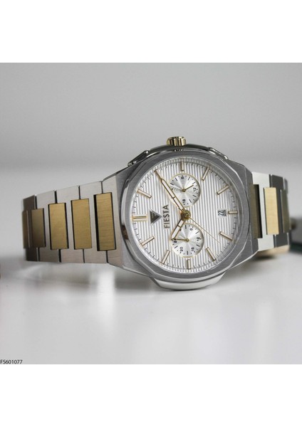 FS601077 Çelik Kordonlu Erkek Kol Saati