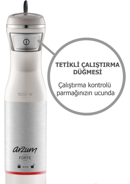 Yüksek Güçlü Çok Amaçlı Blender Seti, Tetikli Çalışma, 1000W, Beyaz fiyatları
