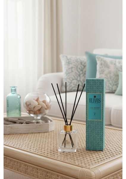 Tidal Whisper Okyanus Çubuklu Oda Kokusu 100 ml – Ferah ve Temiz Uzun Süreli Koku Yayılımı