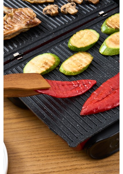 Kırmızı 2400W Izgara ve Tost Makinesi ile Lezzetli Atıştırmalıklar Hazırlayın indirimleri