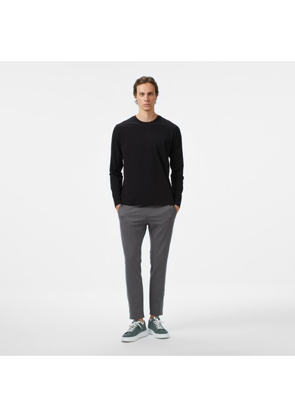 Erkek Siyah Classic Fit Uzun Kollu T-Shirt V57007T.0TB modelleri