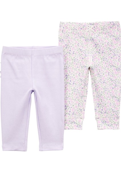 Kız Bebek Desenli Pantolon