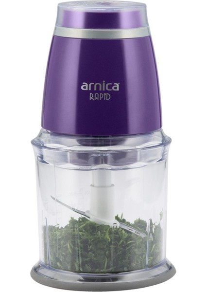 Mor Elektrikli Doğrayıcı, Hızlı ve Kolay Kullanım, Dayanıklı ve Şık Tasarım