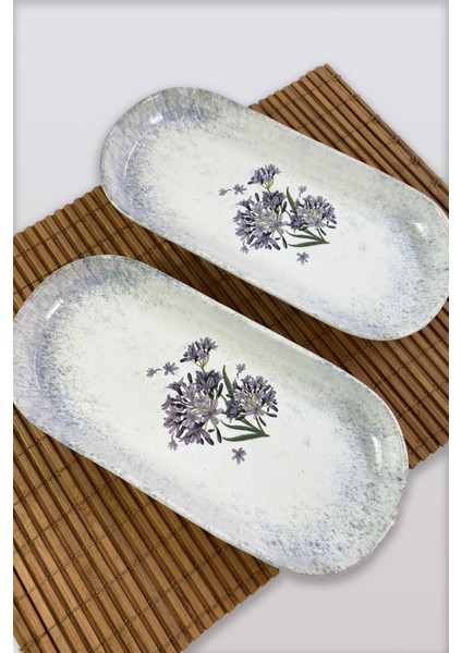 Mor Kayık Salata Tabağı Seti, 26CM, Şık ve Kullanışlı 2 Adet fiyatları