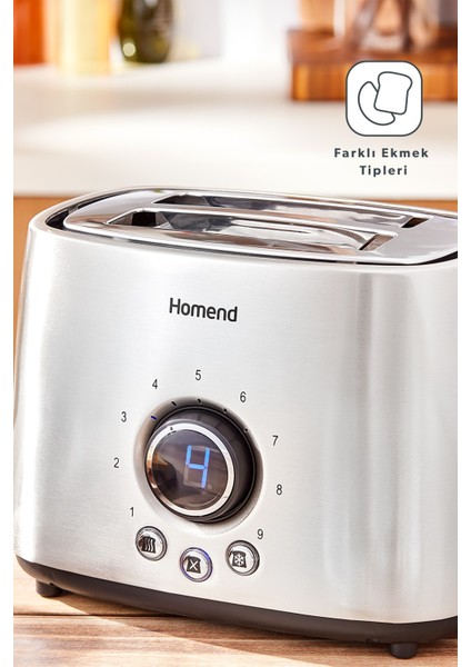 Gri Ekmek Kızartma Makinesi 1502H, Pratik ve Şık Tasarım modelleri