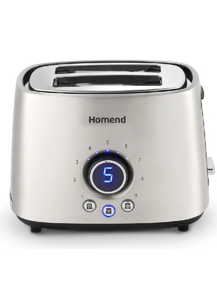 Gri Ekmek Kızartma Makinesi 1502H, Pratik ve Şık Tasarım