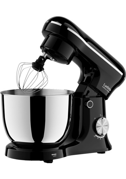 1500W 5.2l Stand Mikser, 10 Kademe Hız, Hamur Yoğurma ve Karıştırma Özellikli