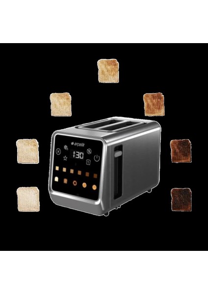 Çok Renkli Ekmek Kızartma Makinesi, Pratik ve Şık Tasarım indirimleri